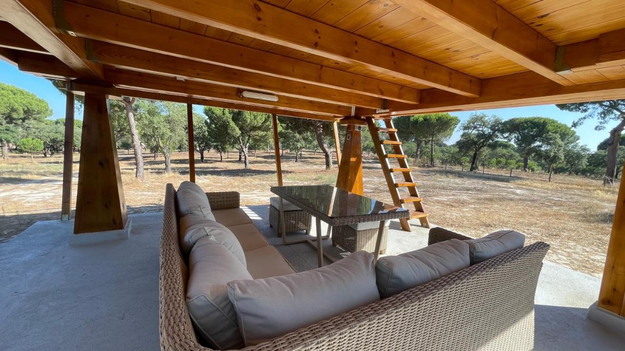 Vila Suspended Wooden House - Monte Da Cortica Águas de Moura Exteriér fotografie